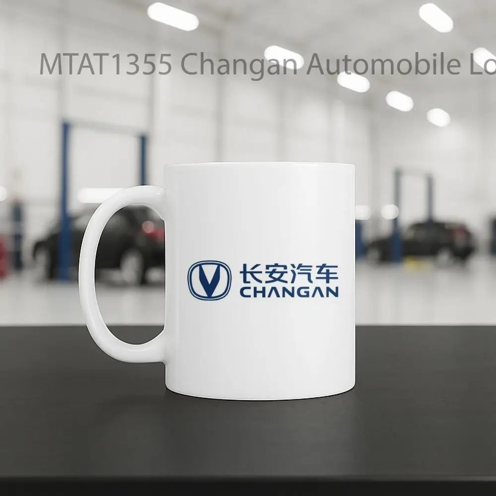Changan Automobile Logo Otomotif Mug - Sudut 2