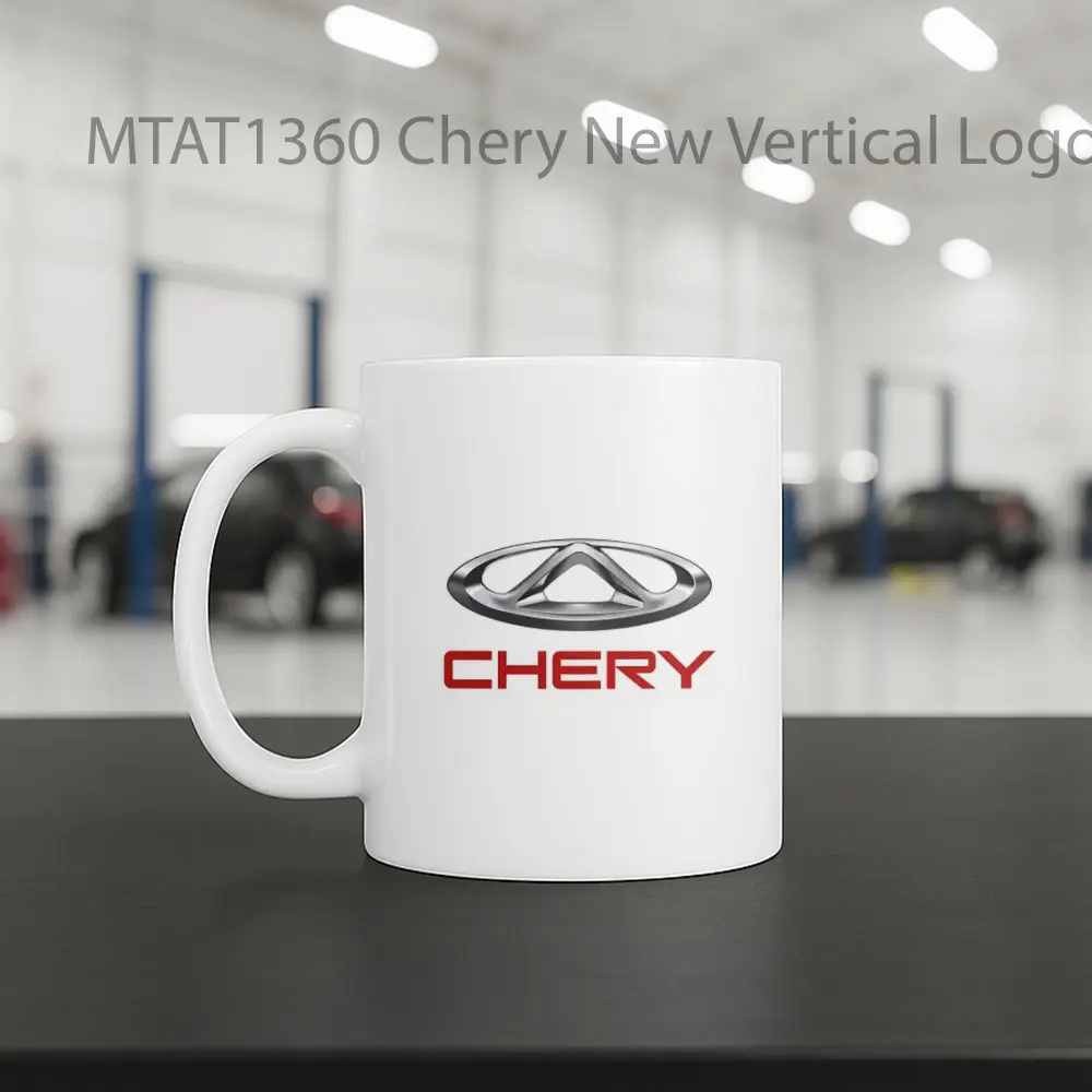 Chery New Vertical Logo Otomotif Mug - Sudut 2