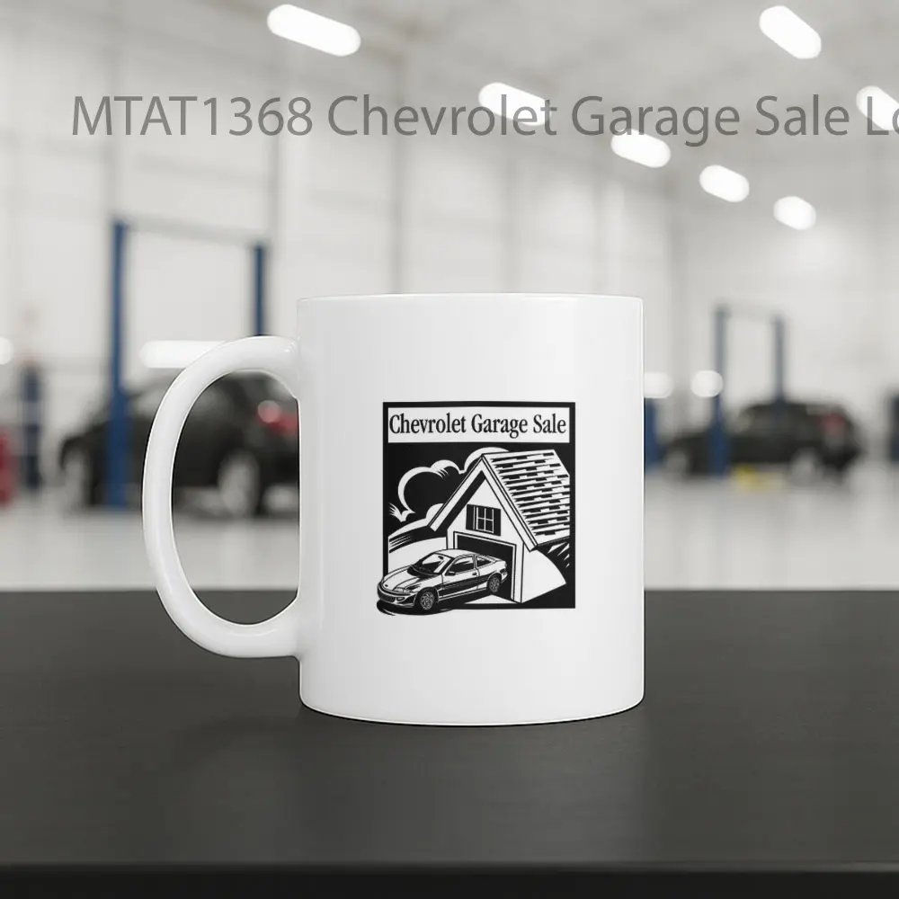 Chevrolet Garage Sale Logo Otomotif Mug - Sudut 2