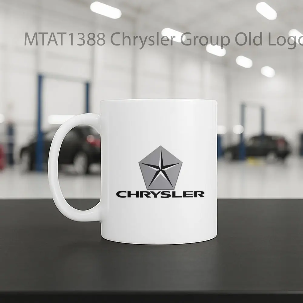 Chrysler Group Old Logo Otomotif Mug - Sudut 2