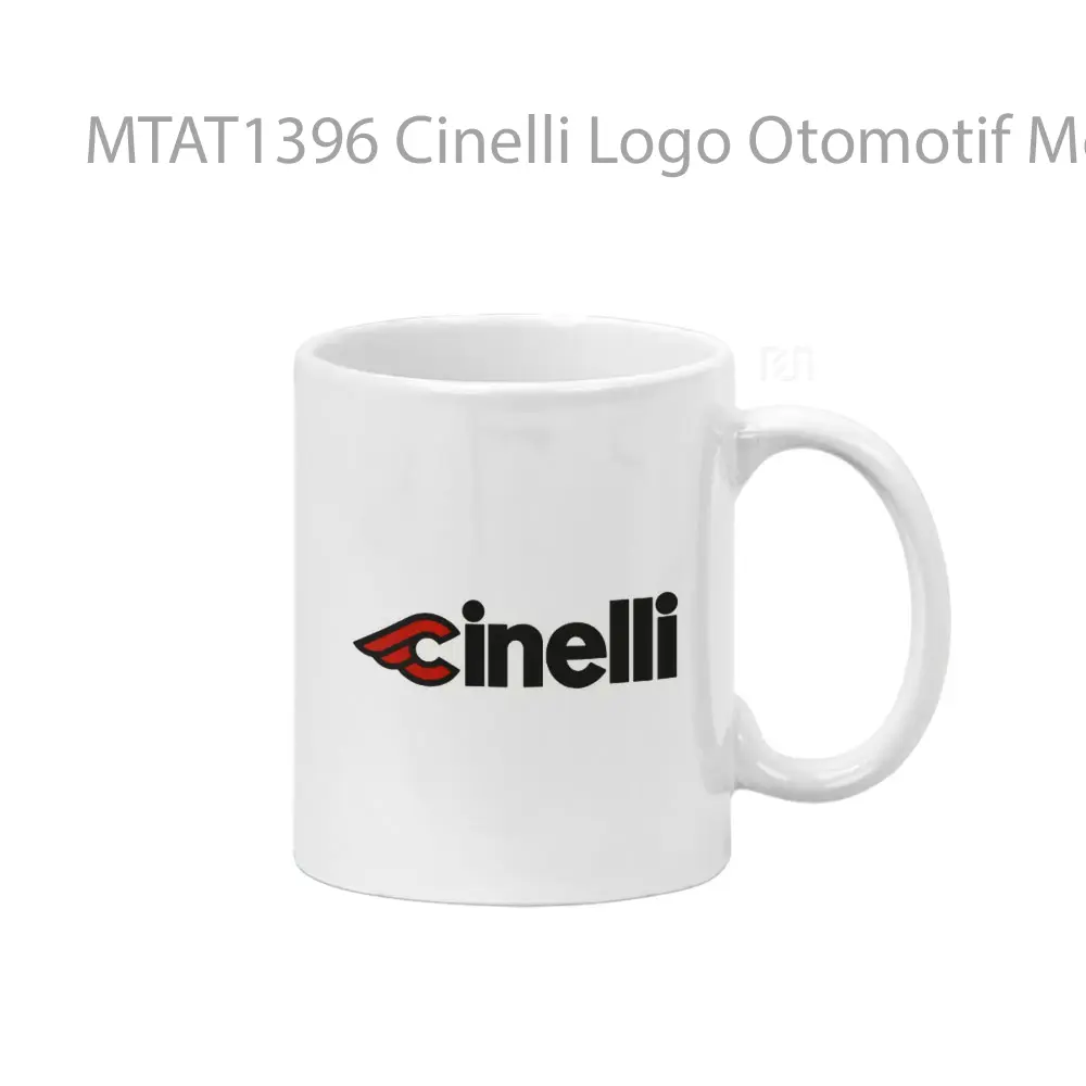 Cinelli Logo Otomotif Mug