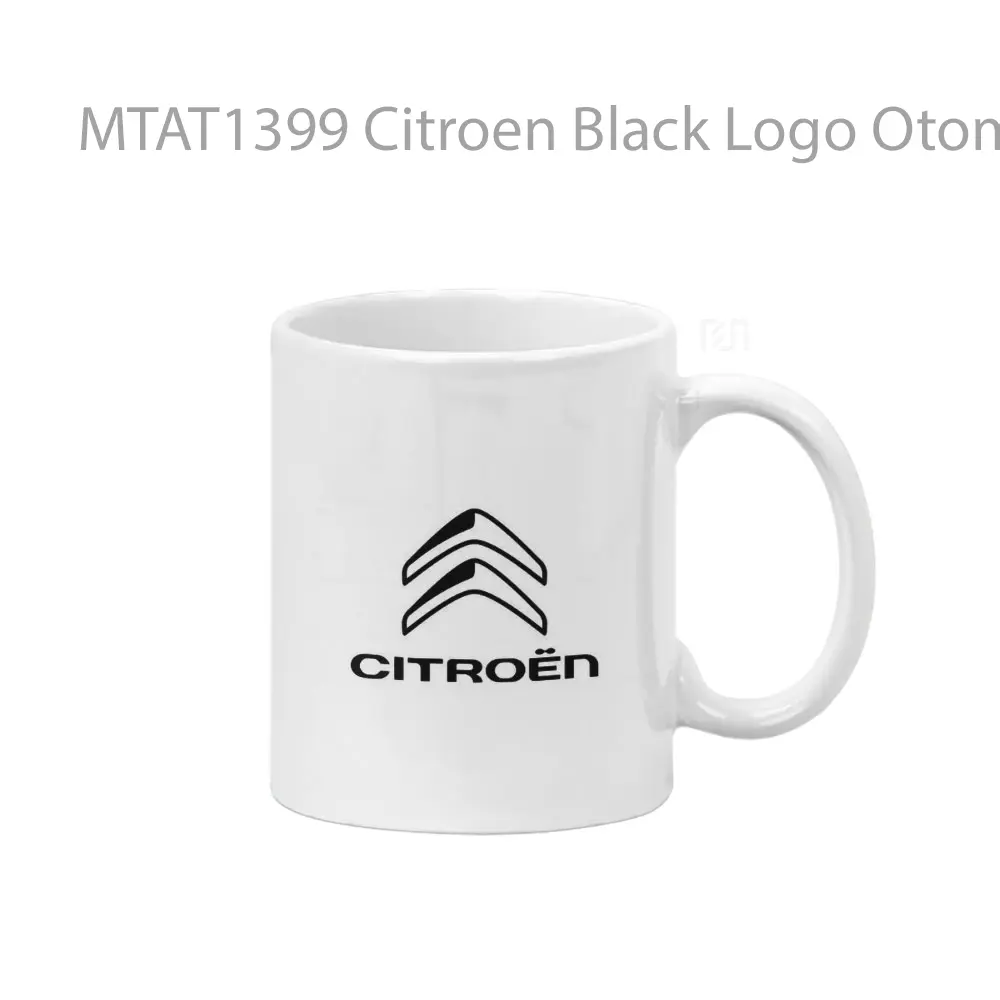 Citroen Black Logo Otomotif Mug