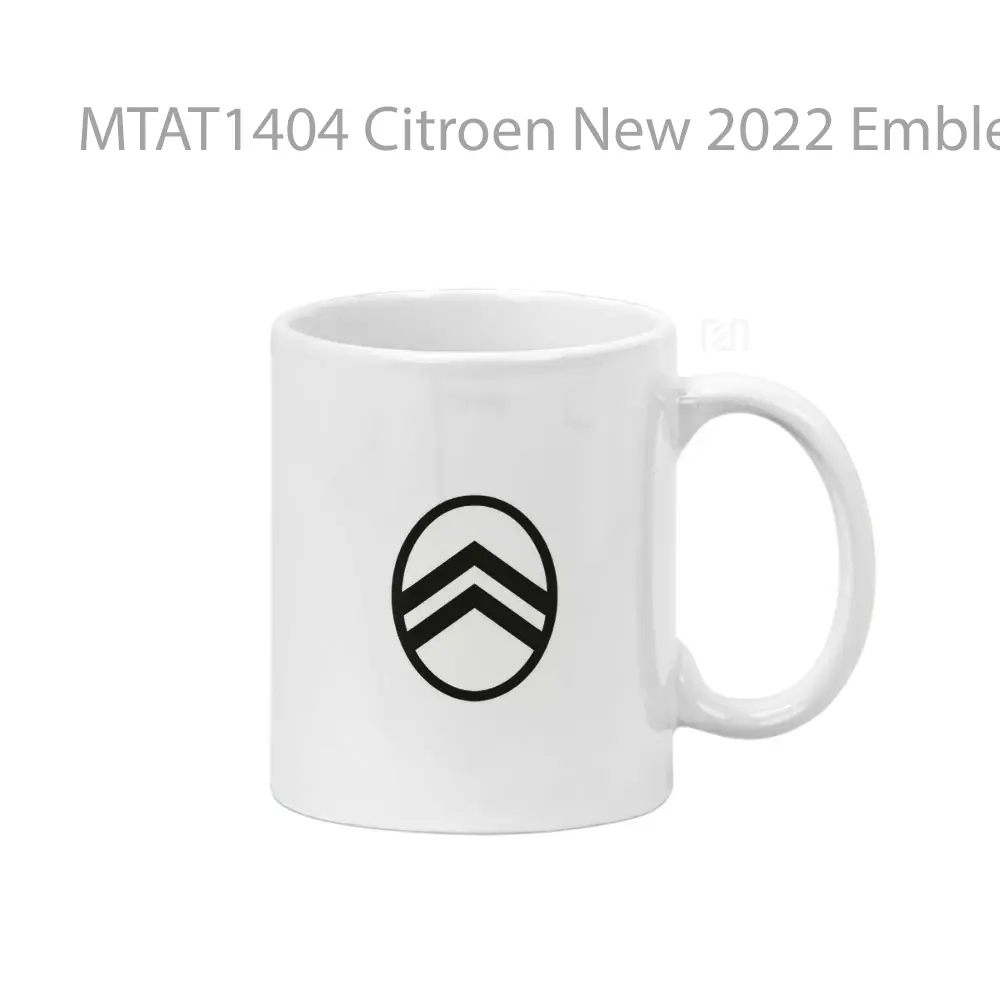 Citroen New 2022 Emblem Logo Otomotif Mug