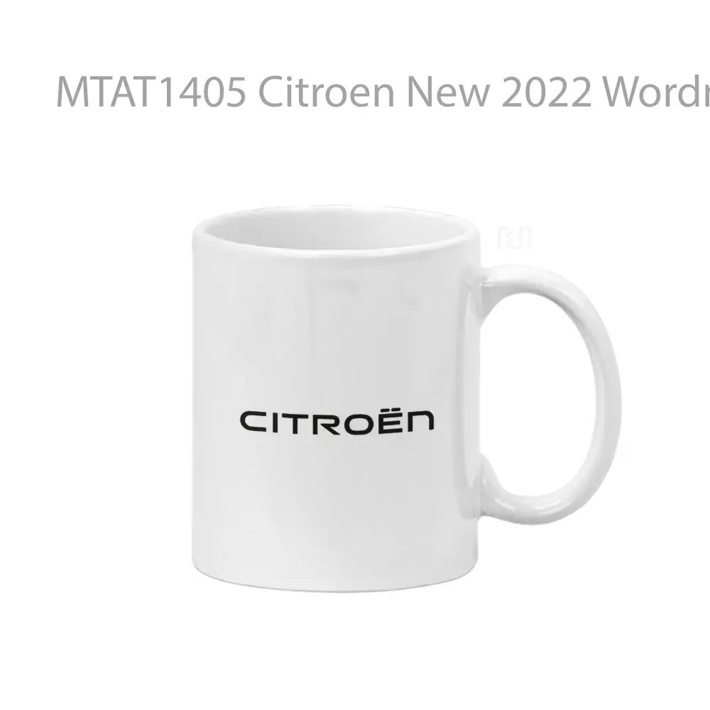 Citroen New 2022 Wordmark Logo Otomotif Mug