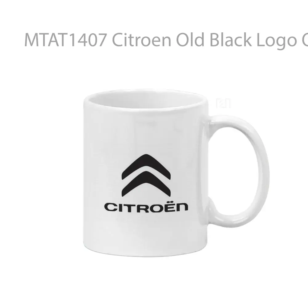 Citroen Old Black Logo Otomotif Mug