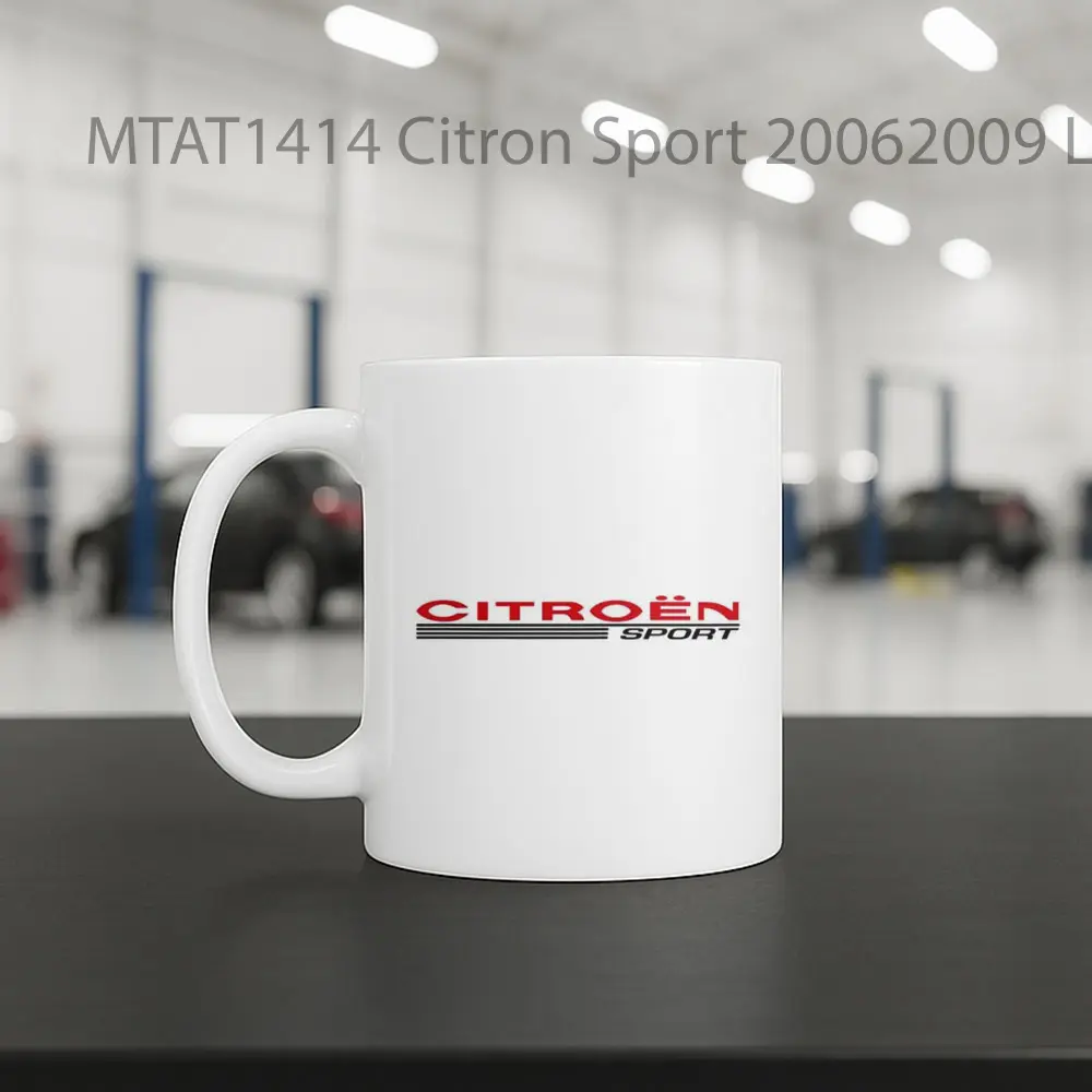 Citron Sport 20062009 Logo Otomotif Mug - Sudut 2