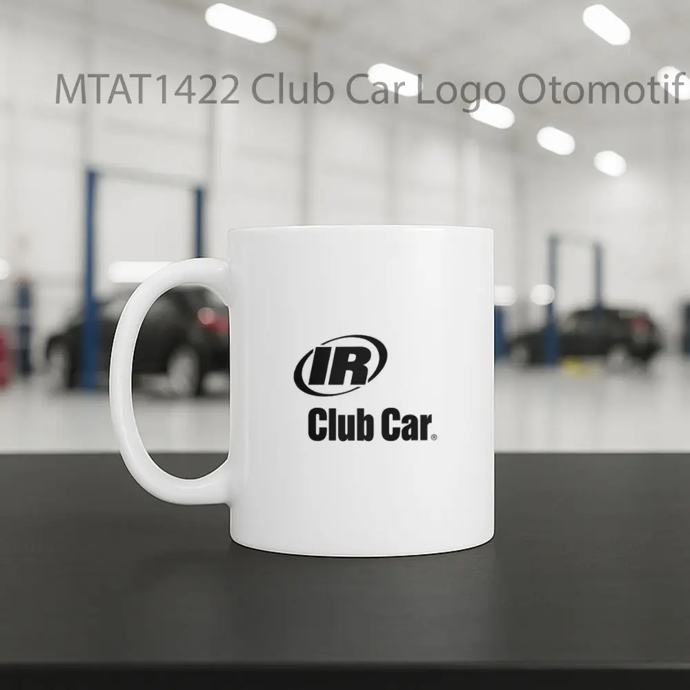 Club Car Logo Otomotif Mug - Sudut 2