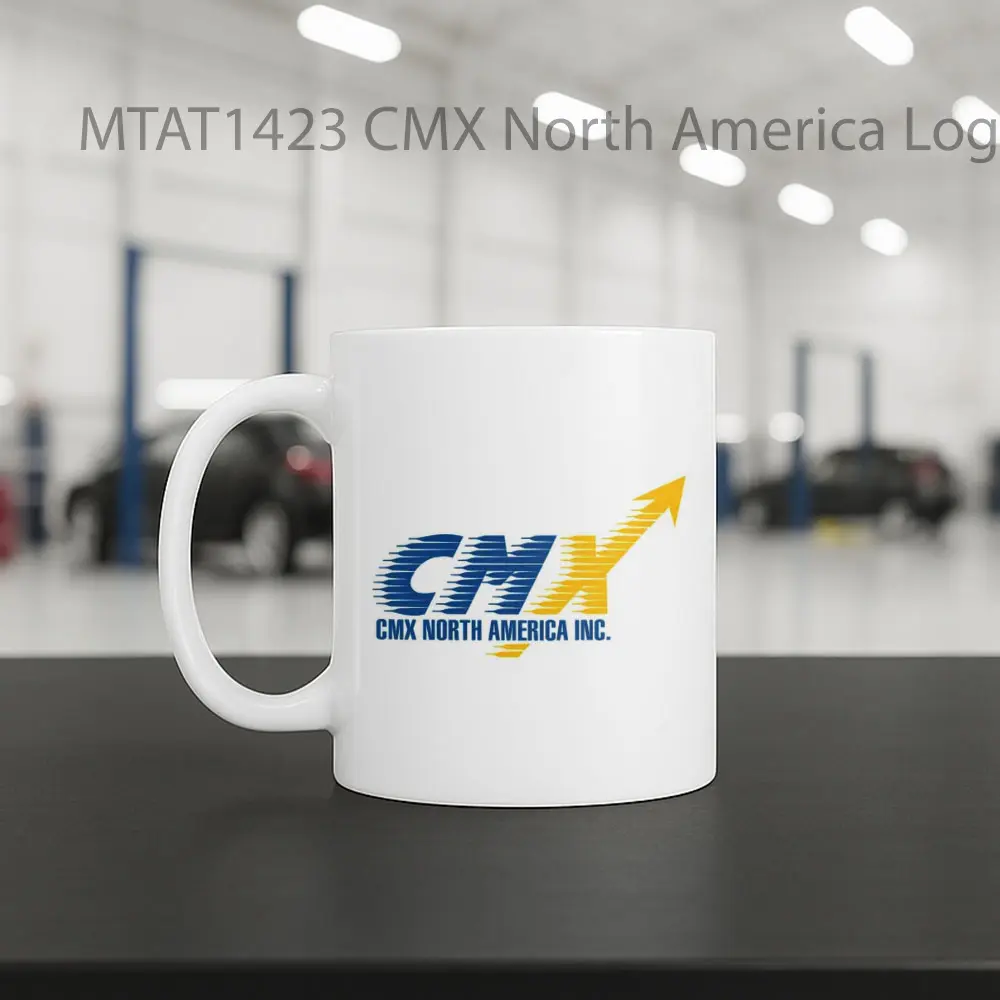CMX North America Logo Otomotif Mug - Sudut 2