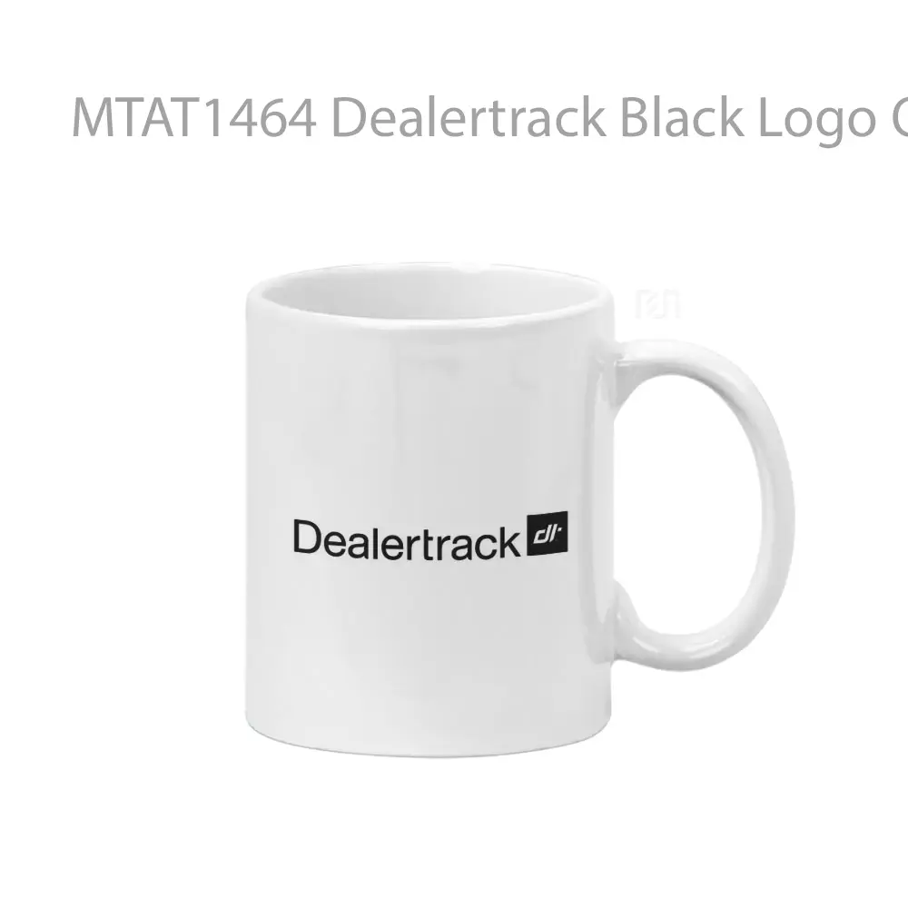 Dealertrack Black Logo Otomotif Mug