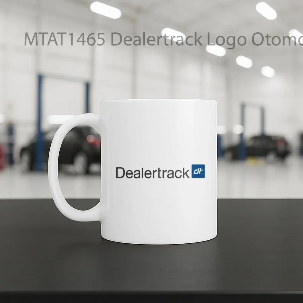 Dealertrack Logo Otomotif Mug - Sudut 2