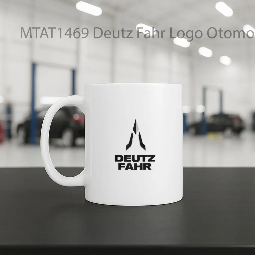 Deutz Fahr Logo Otomotif Mug - Sudut 2