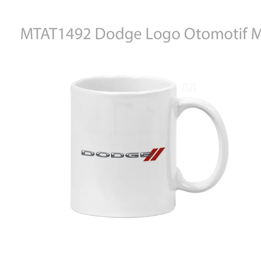 Dodge Logo Otomotif Mug