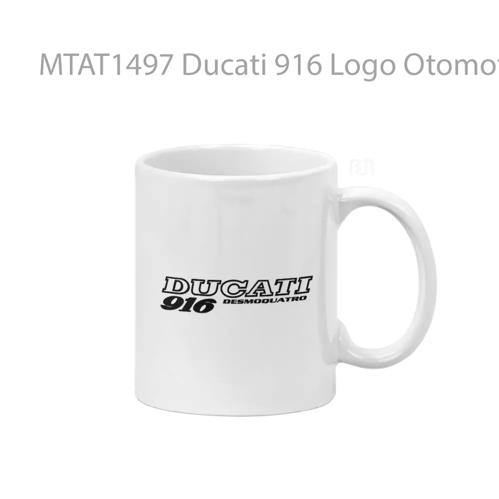 Ducati 916 Logo Otomotif Mug