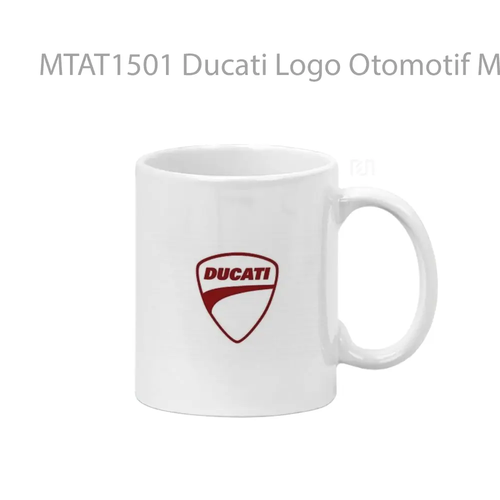 Ducati Logo Otomotif Mug