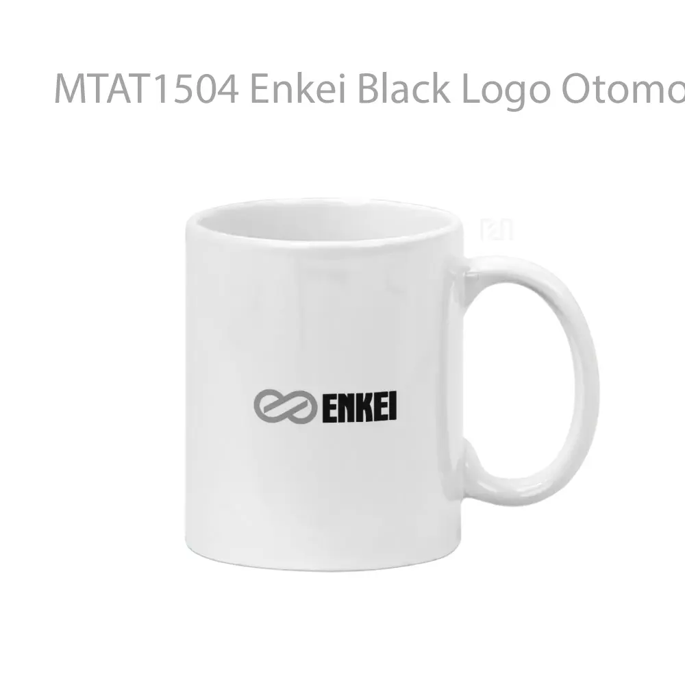 Enkei Black Logo Otomotif Mug