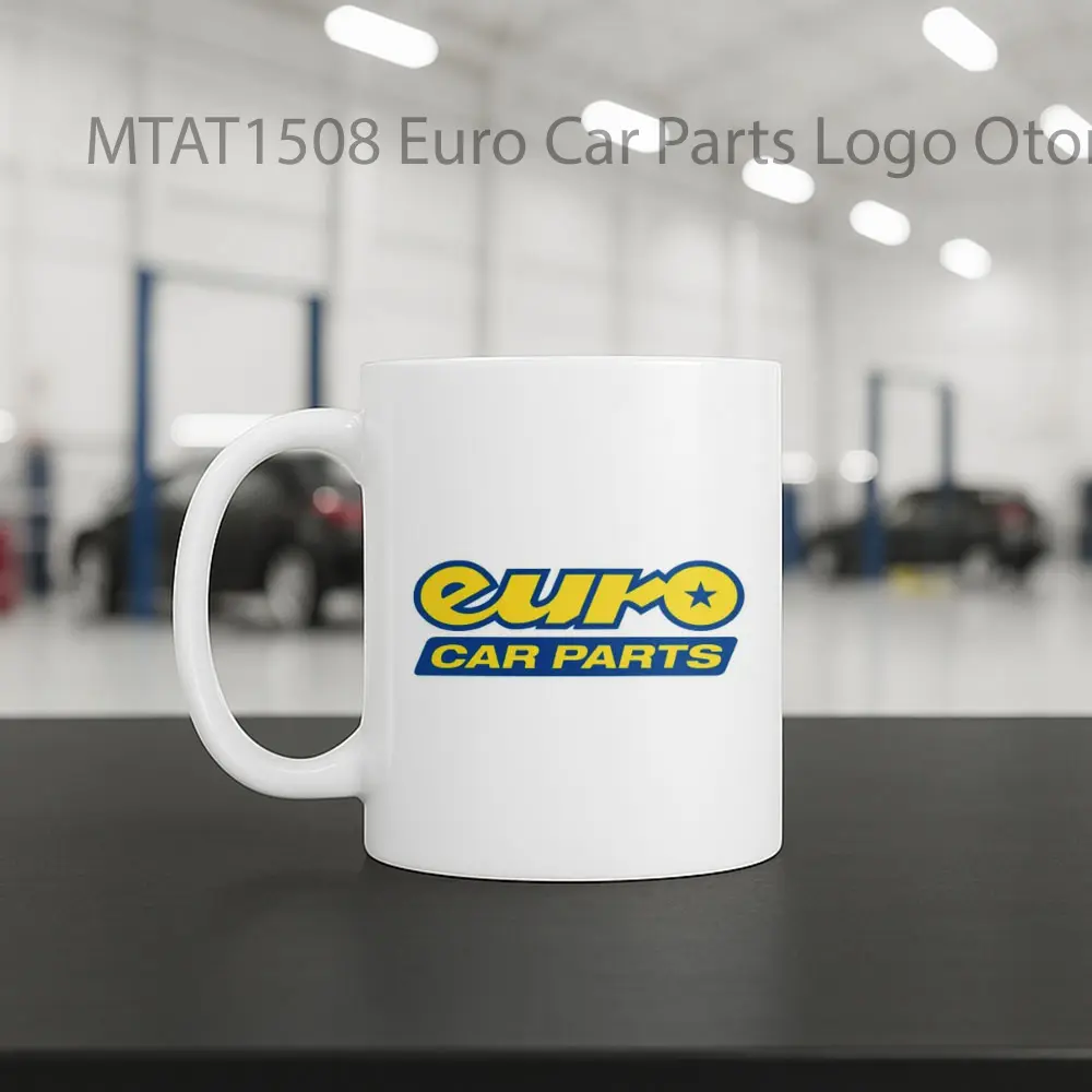 Euro Car Parts Logo Otomotif Mug - Sudut 2