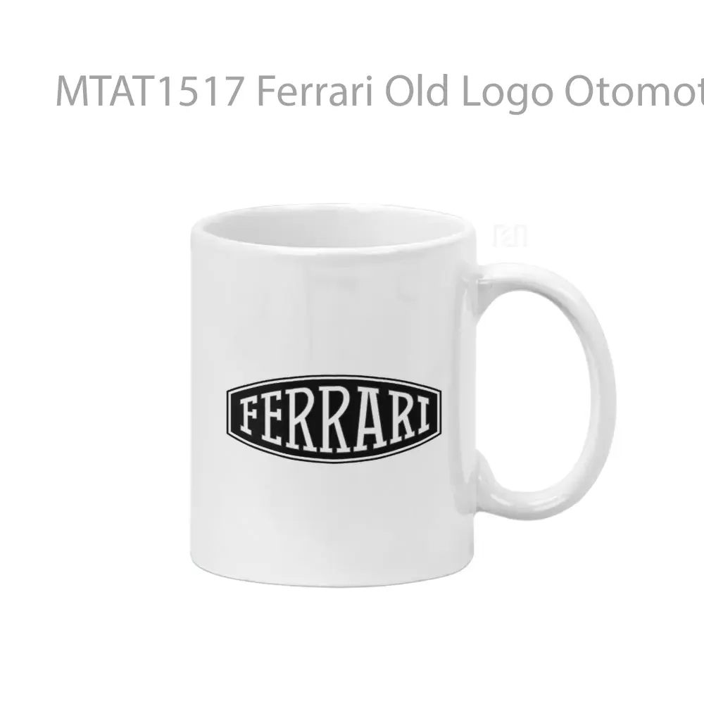 Ferrari Old Logo Otomotif Mug