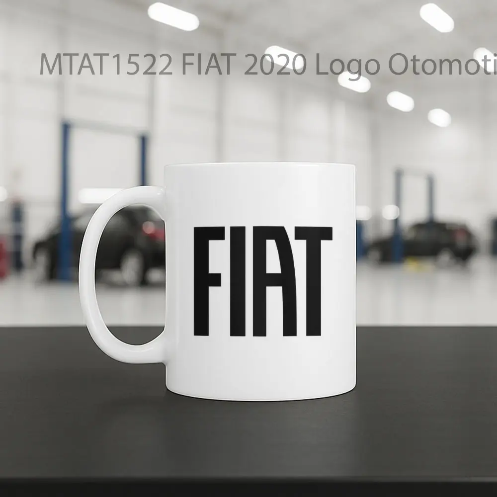 FIAT 2020 Logo Otomotif Mug - Sudut 2
