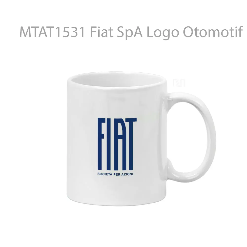 Fiat SpA Logo Otomotif Mug