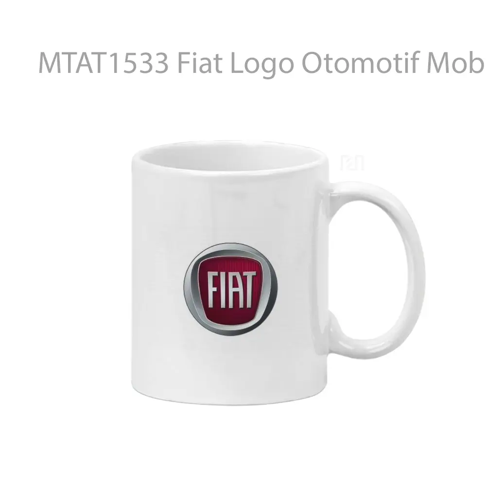 Fiat Logo Otomotif Mug