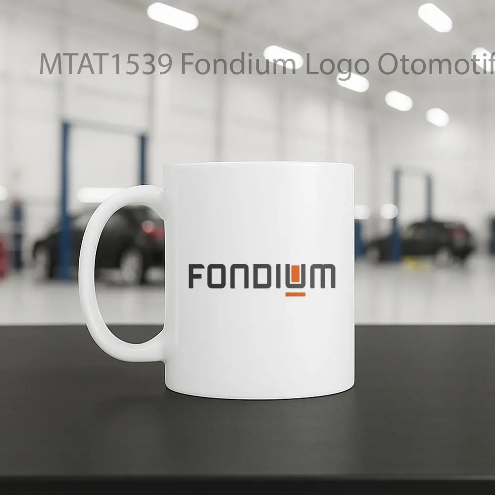 Fondium Logo Otomotif Mug - Sudut 2