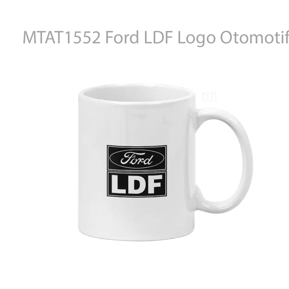 Ford LDF Logo Otomotif Mug