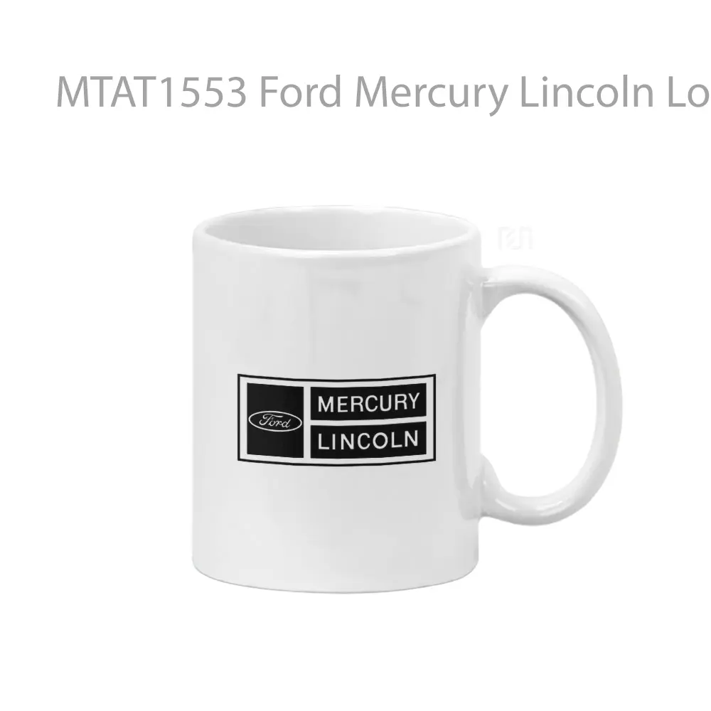 Ford Mercury Lincoln Logo Otomotif Mug