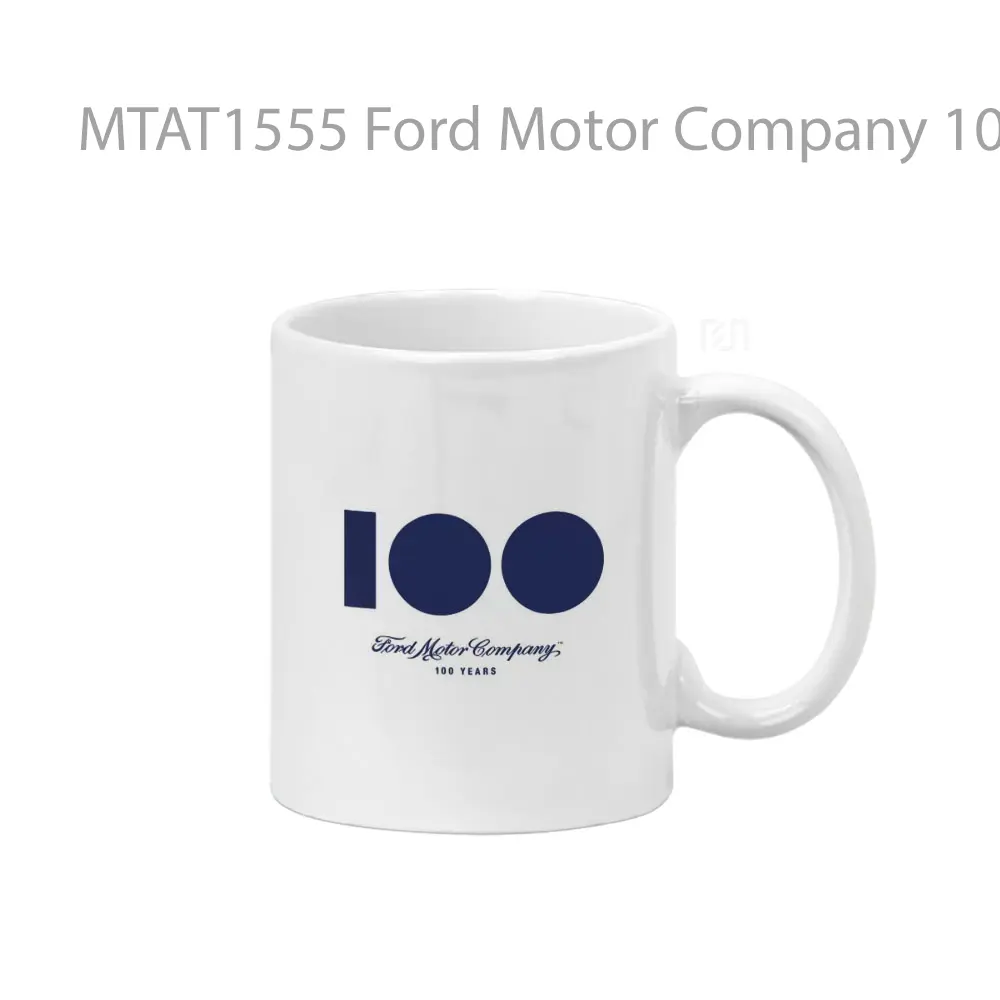 Ford Motor Company 100 Years Logo Otomotif Mug