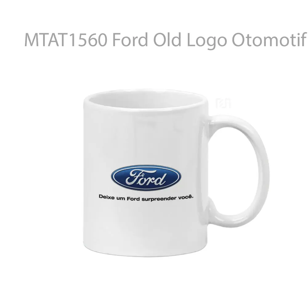Ford Old Logo Otomotif Mug