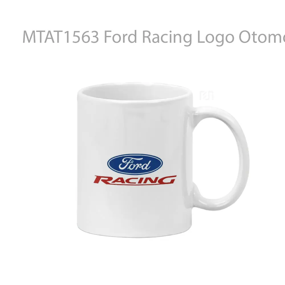 Ford Racing Logo Otomotif Mug