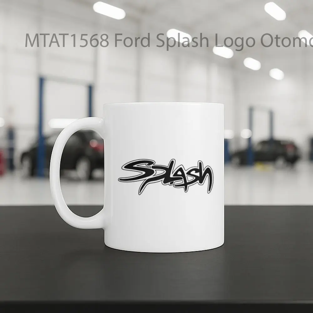 Ford Splash Logo Otomotif Mug - Sudut 2