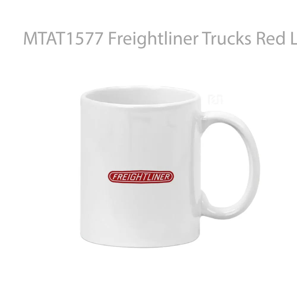 Freightliner Trucks Red Logo Otomotif Mug