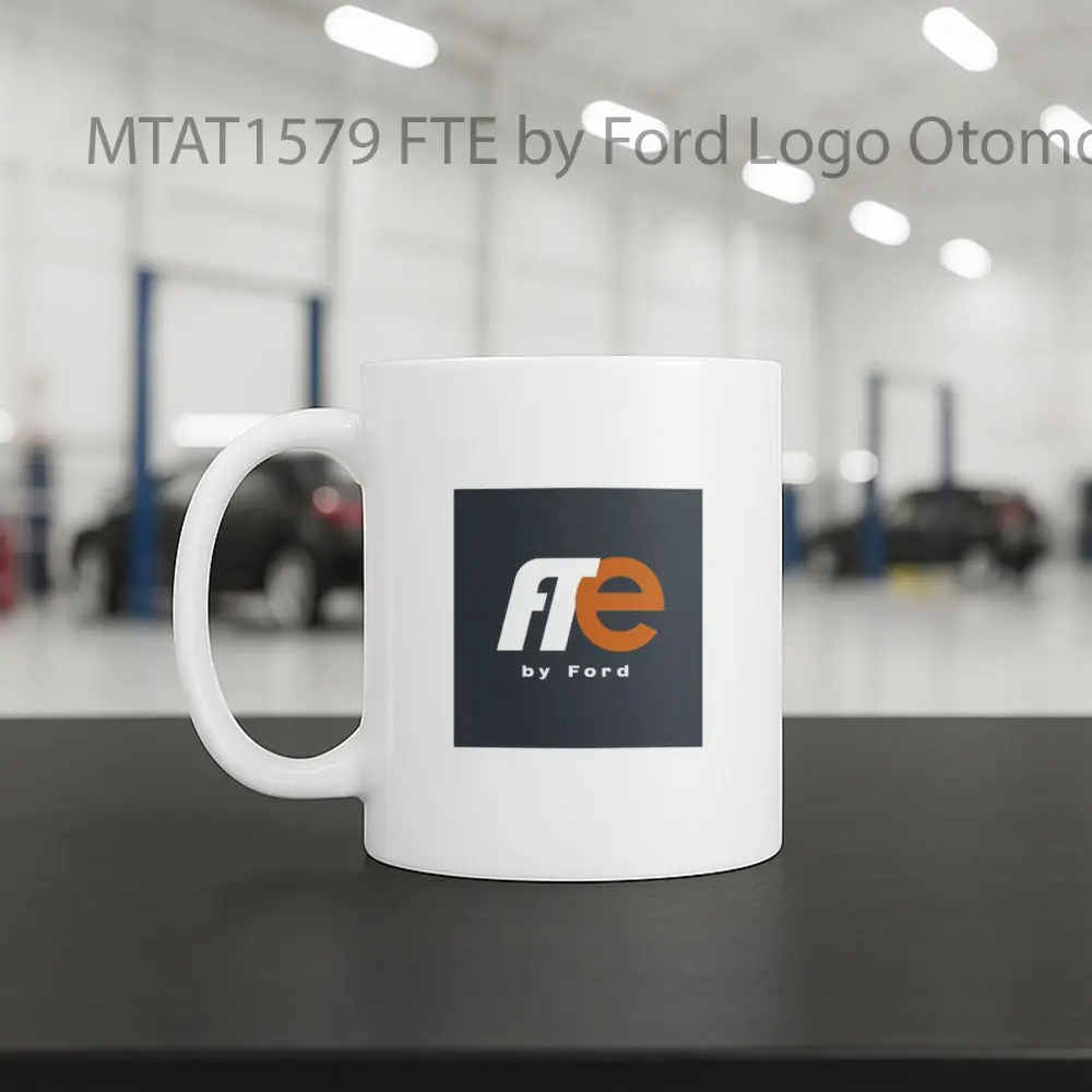 FTE by Ford Logo Otomotif Mug - Sudut 2