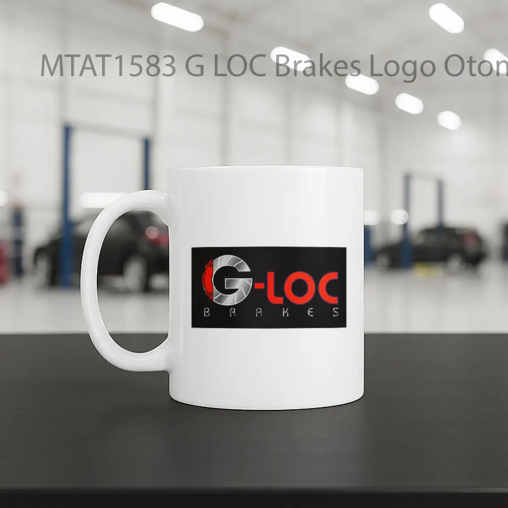 G LOC Brakes Logo Otomotif Mug - Sudut 2