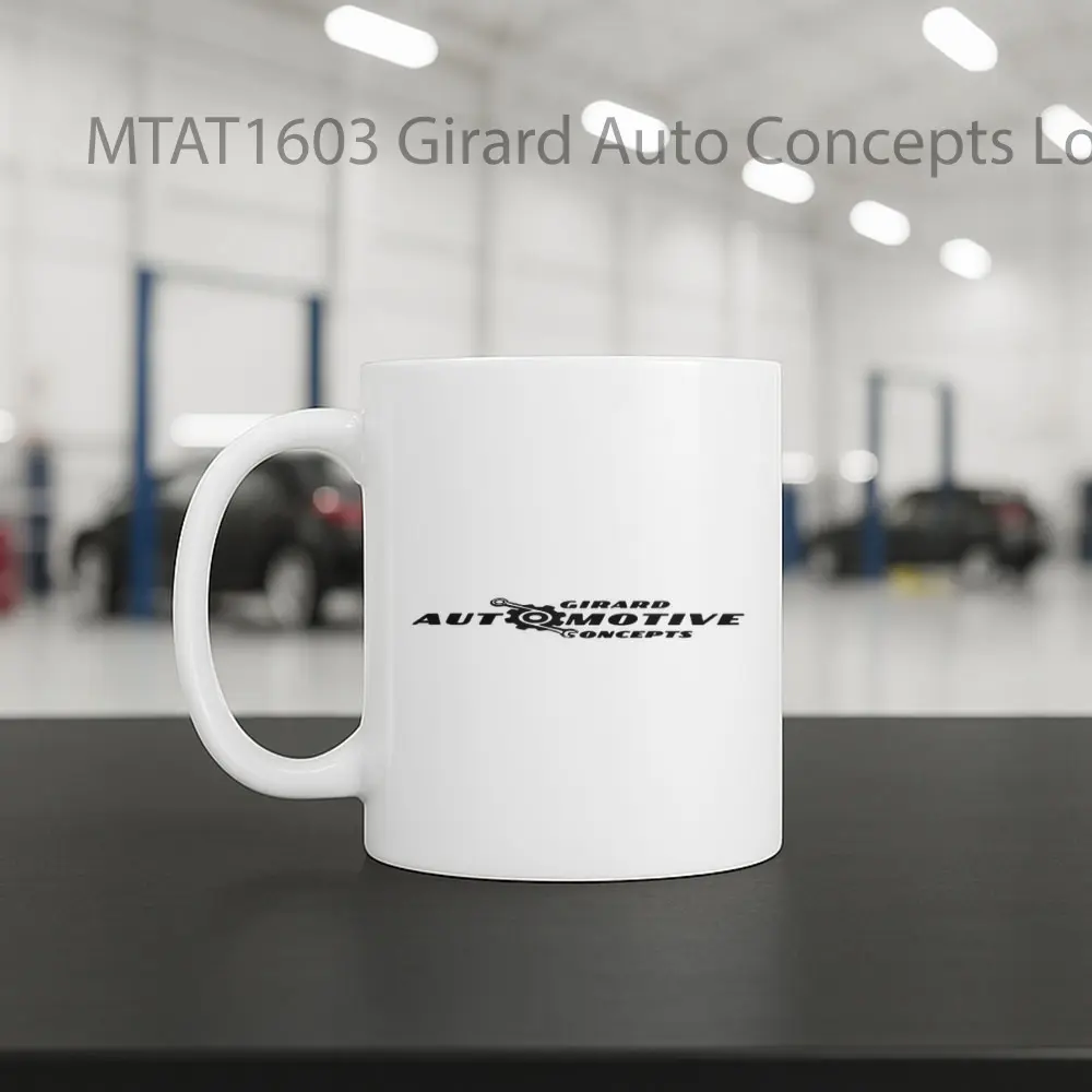 Girard Auto Concepts Logo Otomotif Mug - Sudut 2