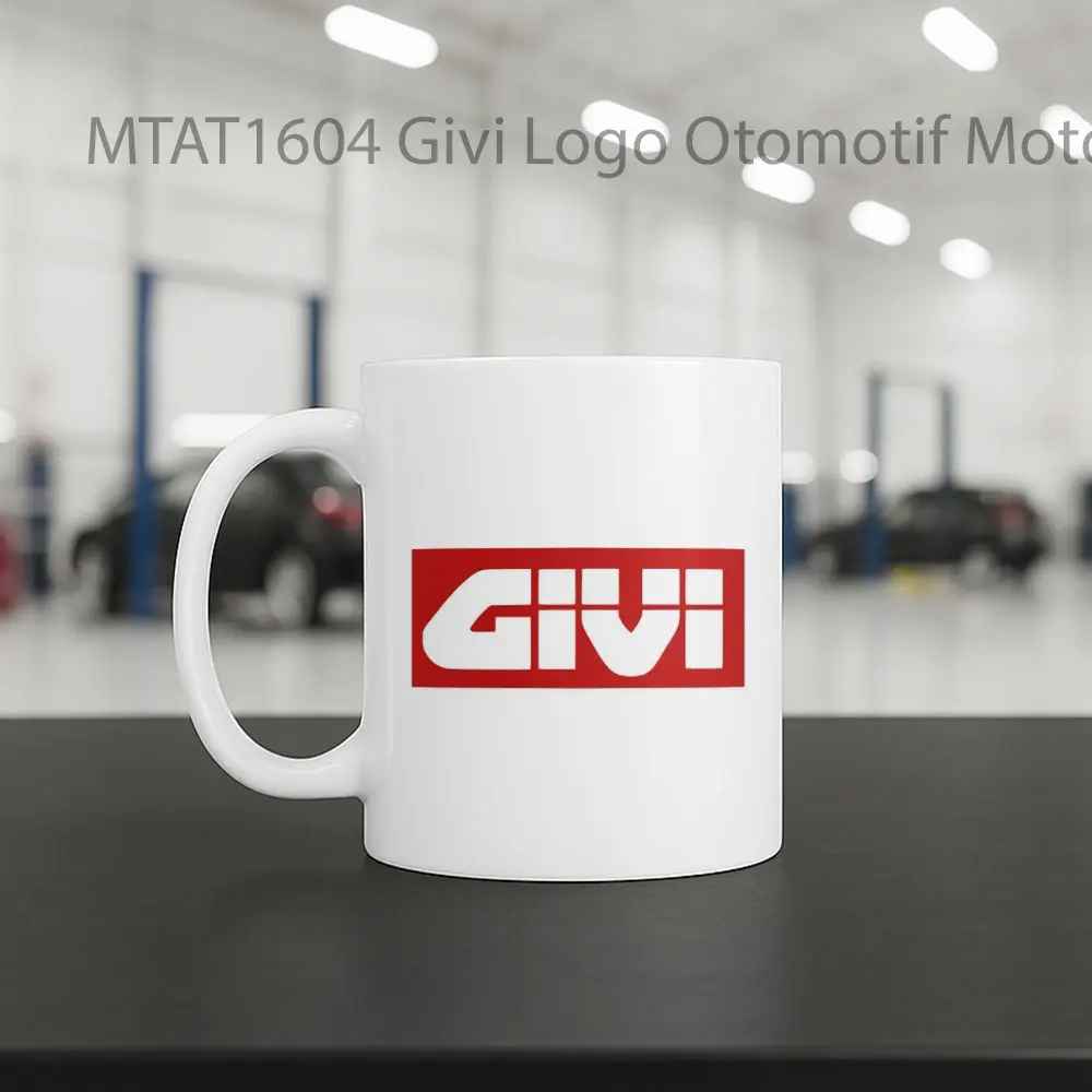 Givi Logo Otomotif Mug - Sudut 2