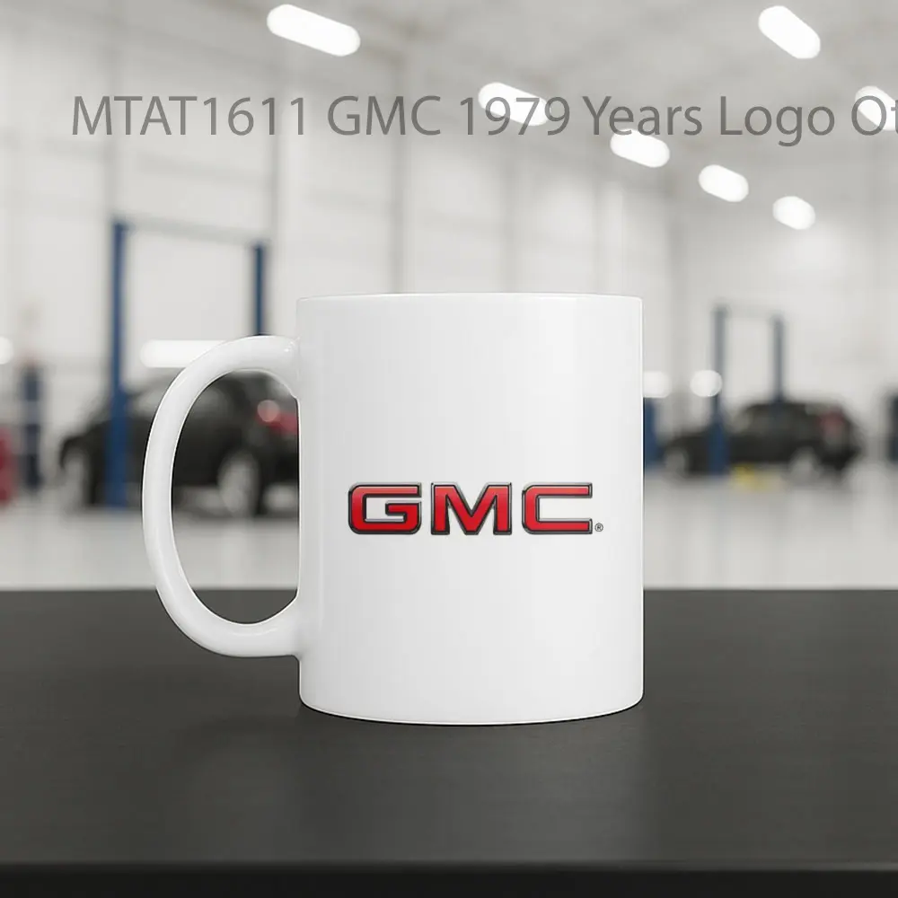 GMC 1979 Years Logo Otomotif Mug - Sudut 2