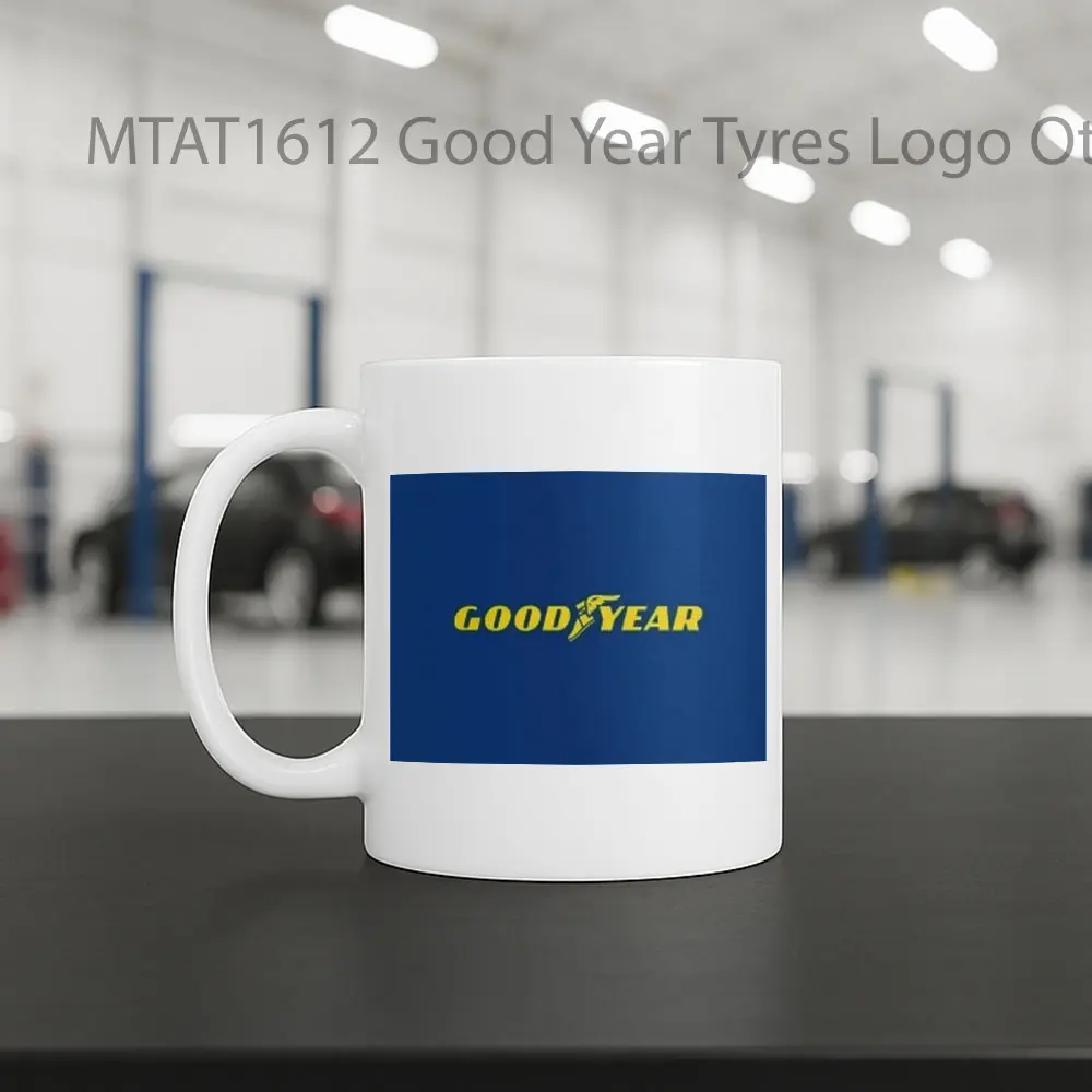 Good Year Tyres Logo Otomotif Mug - Sudut 2