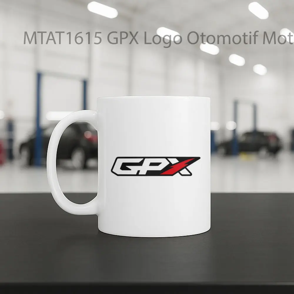 GPX Logo Otomotif Mug - Sudut 2