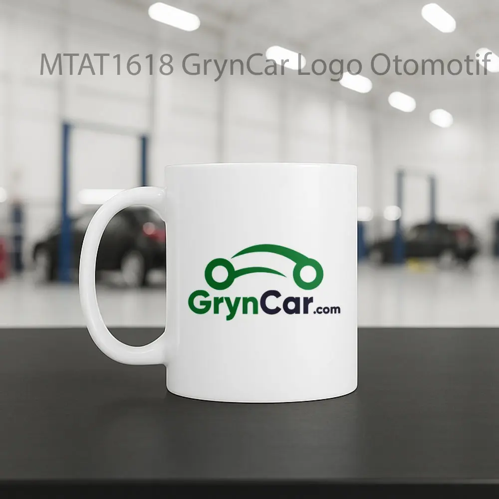 GrynCar Logo Otomotif Mug - Sudut 2
