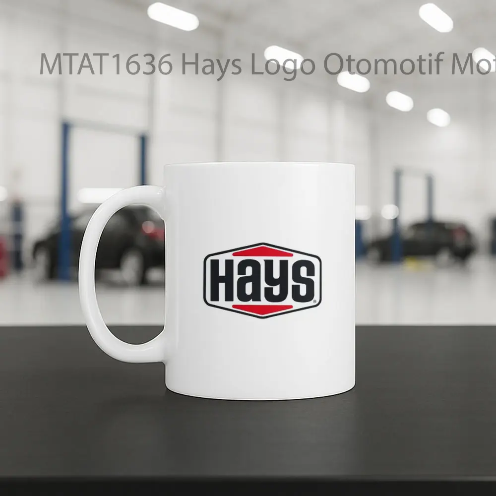 Hays Logo Otomotif Mug - Sudut 2