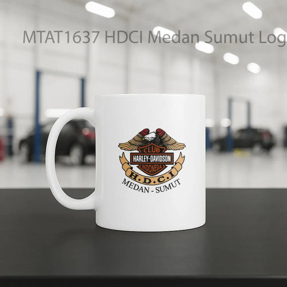 HDCI Medan Sumut Logo Otomotif Mug - Sudut 2