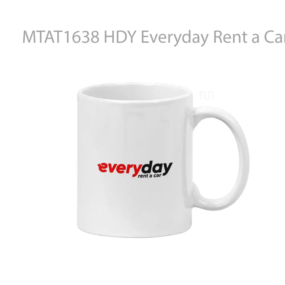 HDY Everyday Rent a Car Logo Otomotif Mug
