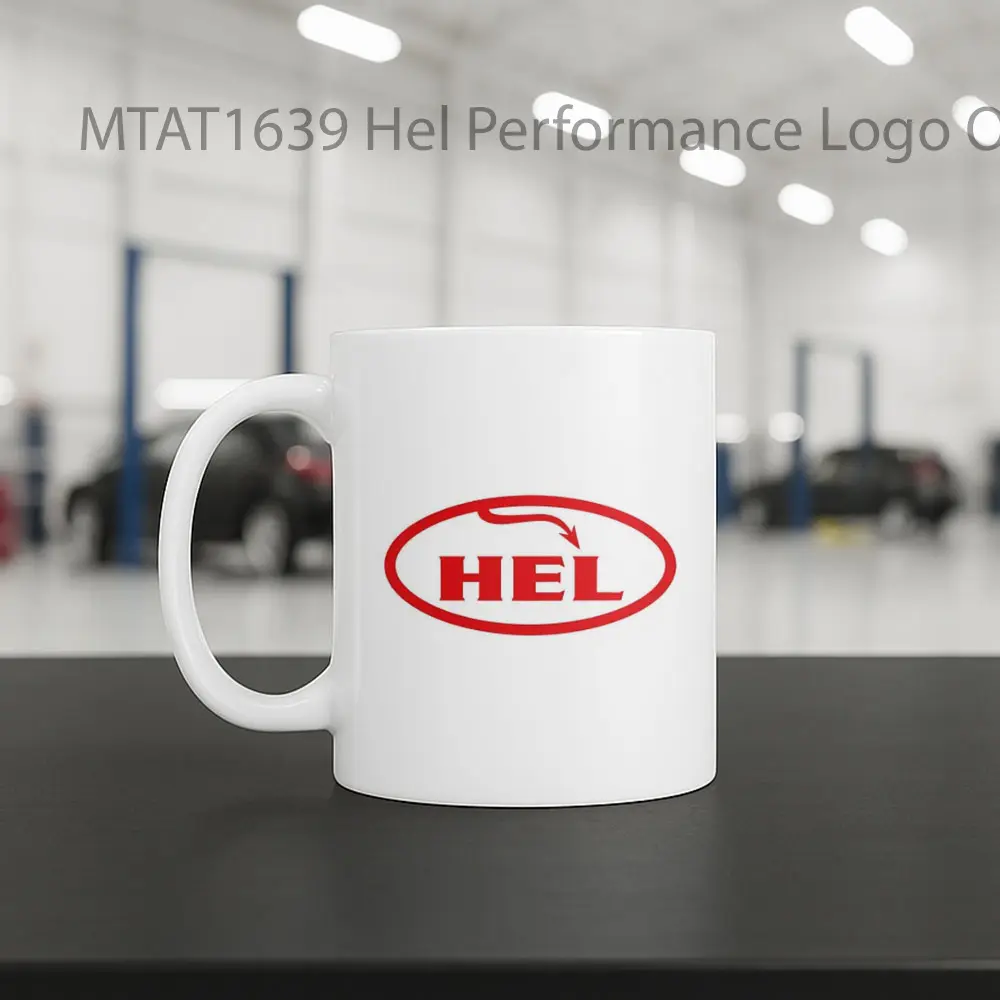 Hel Performance Logo Otomotif Mug - Sudut 2