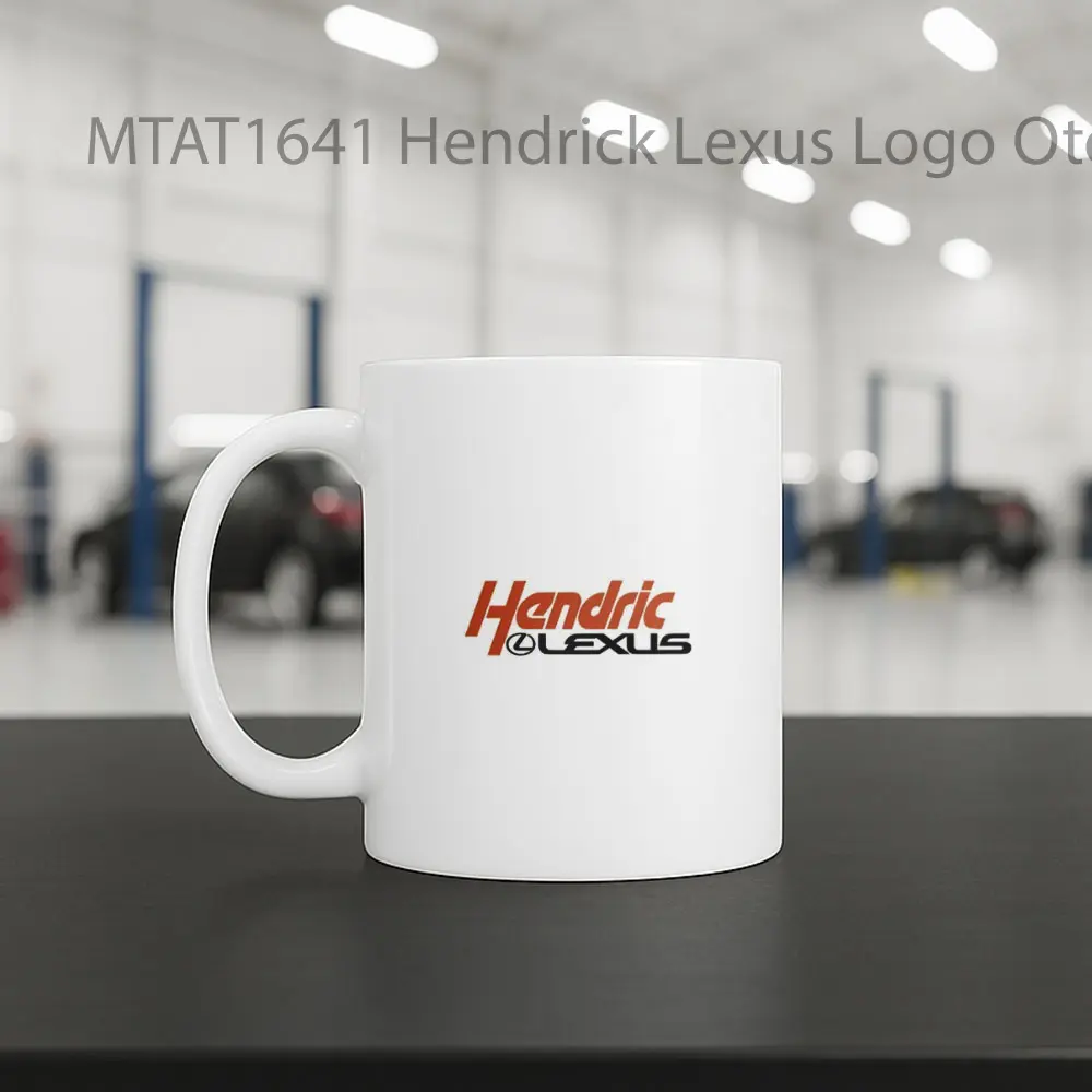 Hendrick Lexus Logo Otomotif Mug - Sudut 2