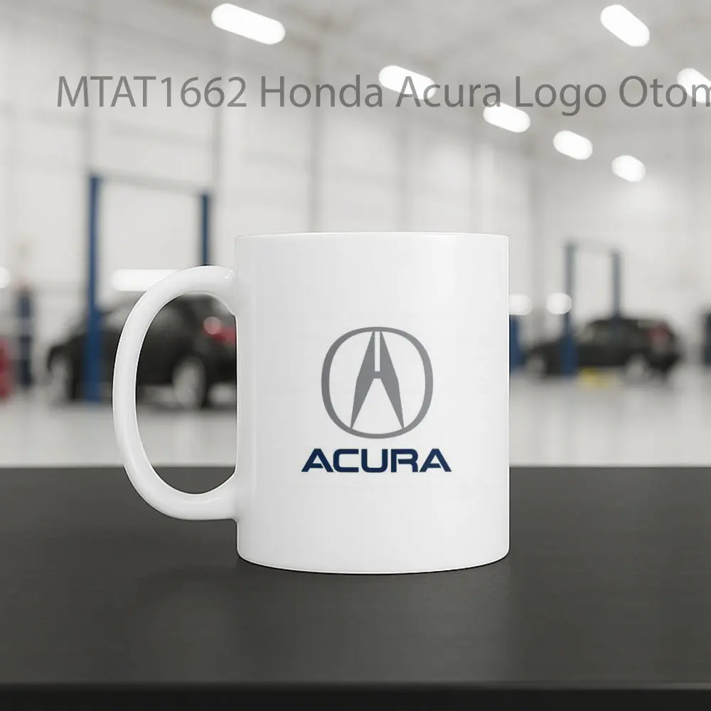 Honda Acura Logo Otomotif Mug - Sudut 2