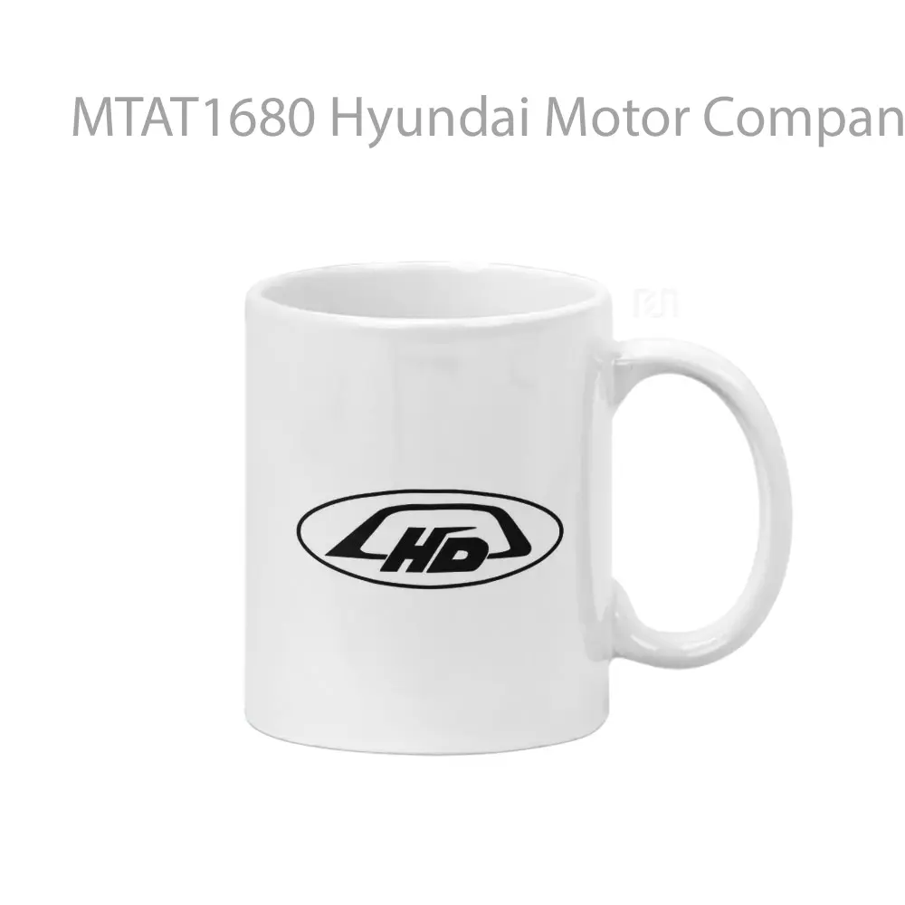 Hyundai Motor Company 1970 Logo Otomotif Mug