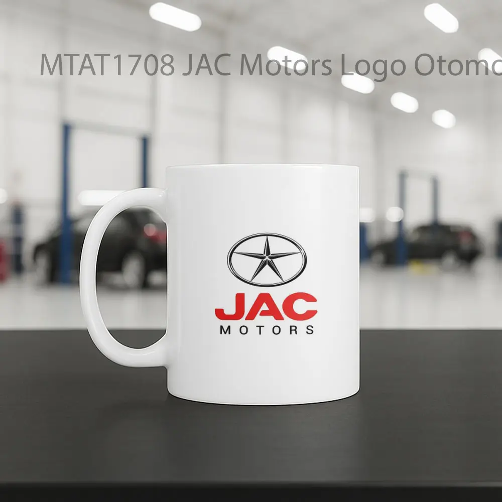 JAC Motors Logo Otomotif Mug - Sudut 2
