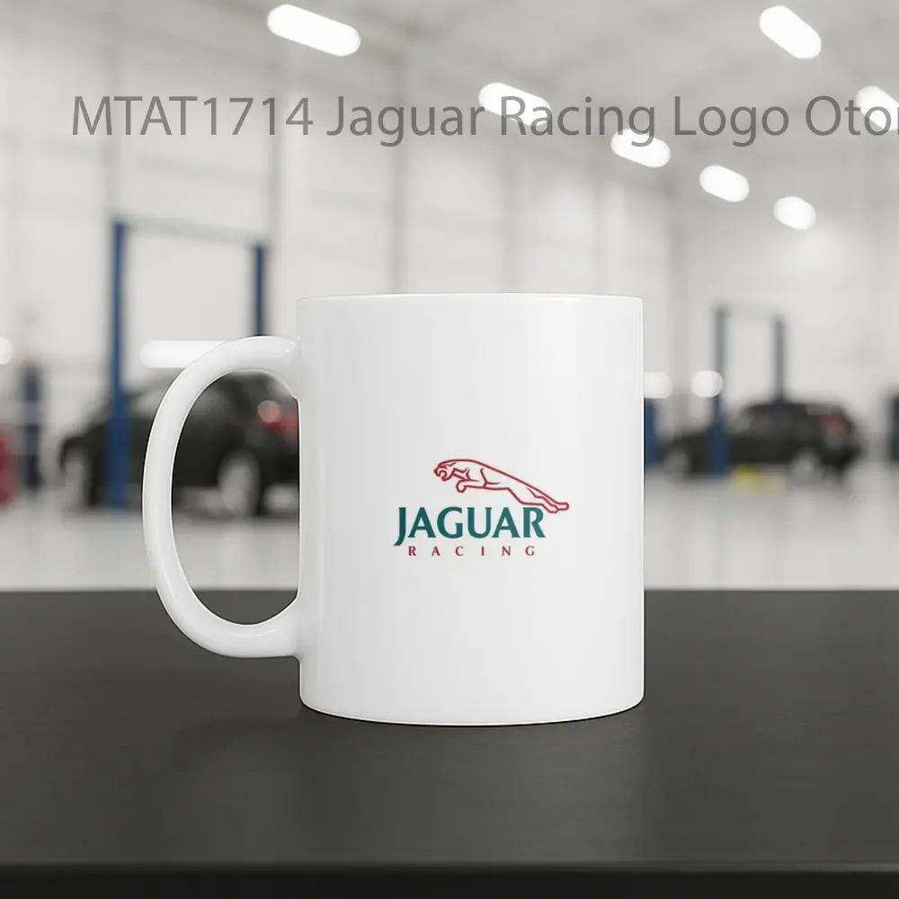 Jaguar Racing Logo Otomotif Mug - Sudut 2