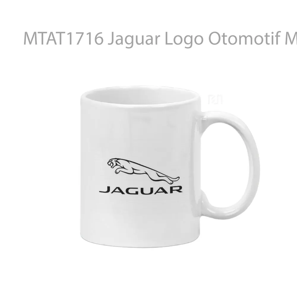 Jaguar Logo Otomotif Mug